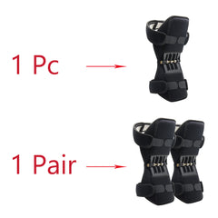 Joint Support Knee Pads Breathable Non-slip Lift Knee Pads Powerful Rebound Spring Force Knee Booster