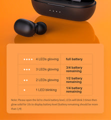 Haylou GT1 Pro batería larga HD estéreo TWS auriculares Bluetooth, Control táctil auriculares inalámbricos con aislamiento de ruido de Micrófono Dual