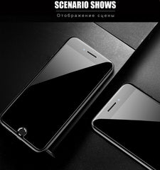 Full Cover Glass on the For  iPhone X XS Max XR Tempered Glass For iPhone 7 8 6 6s Plus 5 5S SE 11 Pro Screen Protector