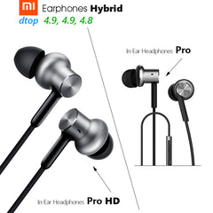 Original Xiaomi Hybrid Pro HD / Hybrid Pro Earphone Triple / Dual Driver Dynamic + Balanced Armature Mi In-Ear Line Control Mic