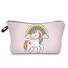 Deanfun Sloth Cosmetic Bag Waterproof Printing Swanky Turtle Leaf Toilet Bag Custom Style for Travel  51476