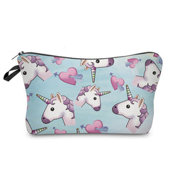 Deanfun Sloth Cosmetic Bag Waterproof Printing Swanky Turtle Leaf Toilet Bag Custom Style for Travel  51476
