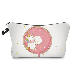 Deanfun Sloth Cosmetic Bag Waterproof Printing Swanky Turtle Leaf Toilet Bag Custom Style for Travel  51476
