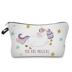 Deanfun Sloth Cosmetic Bag Waterproof Printing Swanky Turtle Leaf Toilet Bag Custom Style for Travel  51476