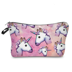 Deanfun Sloth Cosmetic Bag Waterproof Printing Swanky Turtle Leaf Toilet Bag Custom Style for Travel  51476