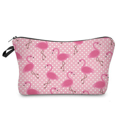 Deanfun Sloth Cosmetic Bag Waterproof Printing Swanky Turtle Leaf Toilet Bag Custom Style for Travel  51476