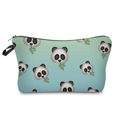 Deanfun Sloth Cosmetic Bag Waterproof Printing Swanky Turtle Leaf Toilet Bag Custom Style for Travel  51476