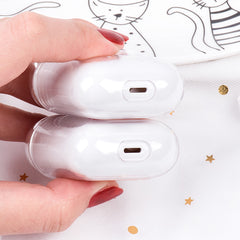 Transparent Hard PC Case For Apple Airpods 2 1 Wireless Headphone Protective Cover Shockproof Box For AirPods Earphone Coque