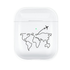 Transparent Hard PC Case For Apple Airpods 2 1 Wireless Headphone Protective Cover Shockproof Box For AirPods Earphone Coque