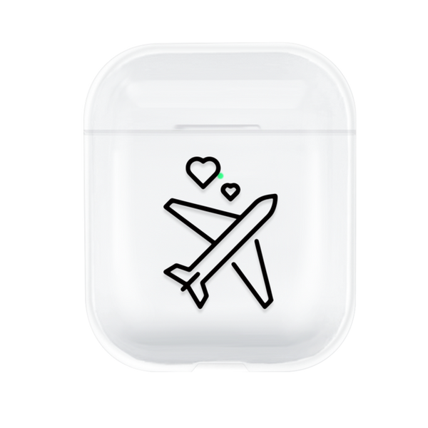 Transparent Hard PC Case For Apple Airpods 2 1 Wireless Headphone Protective Cover Shockproof Box For AirPods Earphone Coque