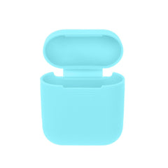 Protective Silicone Case Sleeve Skin Cover for Apple AirPods True Wireless Headphone Shock Proof with Anti-slip on the Two Side