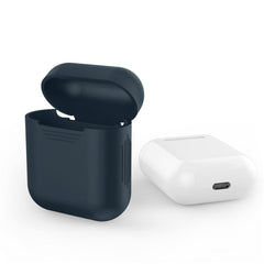 Protective Silicone Case Sleeve Skin Cover for Apple AirPods True Wireless Headphone Shock Proof with Anti-slip on the Two Side