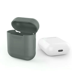 Protective Silicone Case Sleeve Skin Cover for Apple AirPods True Wireless Headphone Shock Proof with Anti-slip on the Two Side