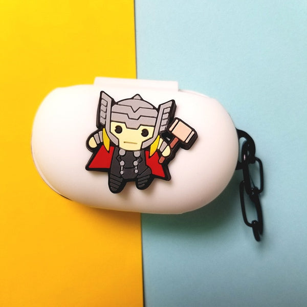 Cartoon Silicon Cover For Samsung Galaxy Buds / Galaxy Buds+ Case Charging Sleeve Wireless Headphone Earphone Protective Skin