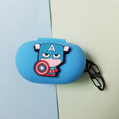 Cartoon Silicon Cover For Samsung Galaxy Buds / Galaxy Buds+ Case Charging Sleeve Wireless Headphone Earphone Protective Skin