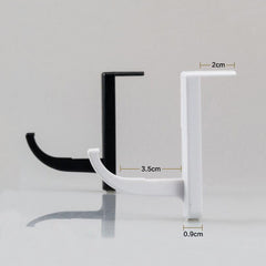 New Headphone Holder Hanger Wall PC Monitor Stand Durable Headphone Accessories Headset Hanger PC Monitor Holder Stand 2 Colors