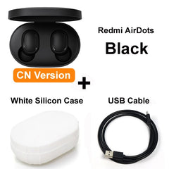 Xiaomi Mi Redmi AirDots TWS Wireless Bluetooth Earphone Stereo Bluetooth 5.0 Mini Headset With Mic Earbuds