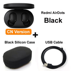 Xiaomi Mi Redmi AirDots TWS Wireless Bluetooth Earphone Stereo Bluetooth 5.0 Mini Headset With Mic Earbuds
