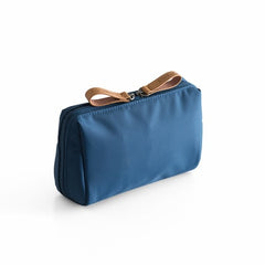 PURDORED 1 pc Solid Cosmetic Bag Korean Style Women Makeup Bag Pouch Toiletry Bag Waterproof Makeup Organizer Case necessaire