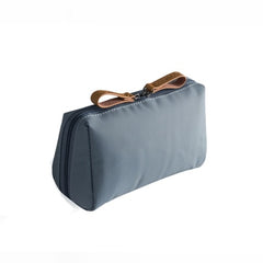 PURDORED 1 pc Solid Cosmetic Bag Korean Style Women Makeup Bag Pouch Toiletry Bag Waterproof Makeup Organizer Case necessaire
