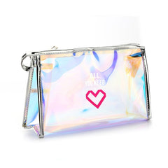 Litthing Fashion PU Leather Cosmetic Storage Bags 2020 New Women Make Up Bag PVC Pouch Wash Toiletry Bag Travel Organizer Case