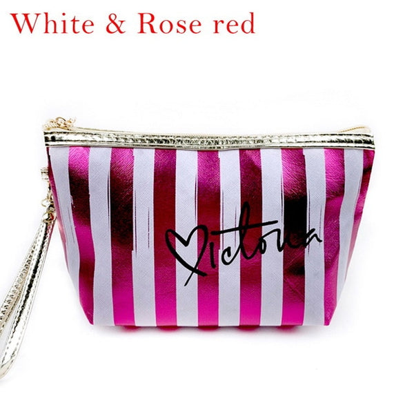 Litthing Fashion PU Leather Cosmetic Storage Bags 2020 New Women Make Up Bag PVC Pouch Wash Toiletry Bag Travel Organizer Case