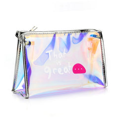 Litthing Fashion PU Leather Cosmetic Storage Bags 2020 New Women Make Up Bag PVC Pouch Wash Toiletry Bag Travel Organizer Case