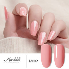 MORDDA Nail Gel Polish UV LED Gel Varnish Soak Off Gel Lacquer For Manicure Hybrid Painting Need Matte Top Coat For Home Use DIY