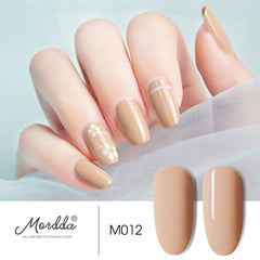 MORDDA Nail Gel Polish UV LED Gel Varnish Soak Off Gel Lacquer For Manicure Hybrid Painting Need Matte Top Coat For Home Use DIY