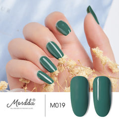 MORDDA Nail Gel Polish UV LED Gel Varnish Soak Off Gel Lacquer For Manicure Hybrid Painting Need Matte Top Coat For Home Use DIY