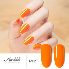 MORDDA Nail Gel Polish UV LED Gel Varnish Soak Off Gel Lacquer For Manicure Hybrid Painting Need Matte Top Coat For Home Use DIY
