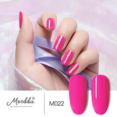 MORDDA Nail Gel Polish UV LED Gel Varnish Soak Off Gel Lacquer For Manicure Hybrid Painting Need Matte Top Coat For Home Use DIY