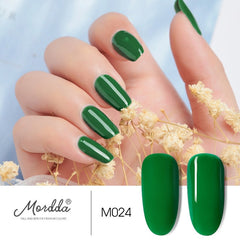 MORDDA Nail Gel Polish UV LED Gel Varnish Soak Off Gel Lacquer For Manicure Hybrid Painting Need Matte Top Coat For Home Use DIY
