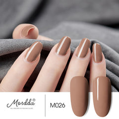 MORDDA Nail Gel Polish UV LED Gel Varnish Soak Off Gel Lacquer For Manicure Hybrid Painting Need Matte Top Coat For Home Use DIY