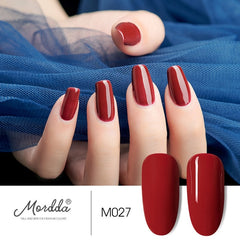 MORDDA Nail Gel Polish UV LED Gel Varnish Soak Off Gel Lacquer For Manicure Hybrid Painting Need Matte Top Coat For Home Use DIY