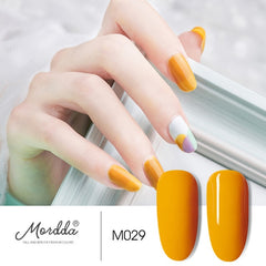 MORDDA Nail Gel Polish UV LED Gel Varnish Soak Off Gel Lacquer For Manicure Hybrid Painting Need Matte Top Coat For Home Use DIY