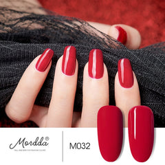 MORDDA Nail Gel Polish UV LED Gel Varnish Soak Off Gel Lacquer For Manicure Hybrid Painting Need Matte Top Coat For Home Use DIY