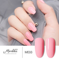 MORDDA Nail Gel Polish UV LED Gel Varnish Soak Off Gel Lacquer For Manicure Hybrid Painting Need Matte Top Coat For Home Use DIY