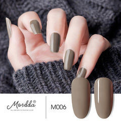 MORDDA Nail Gel Polish UV LED Gel Varnish Soak Off Gel Lacquer For Manicure Hybrid Painting Need Matte Top Coat For Home Use DIY