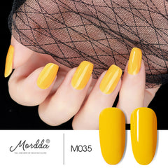 MORDDA Nail Gel Polish UV LED Gel Varnish Soak Off Gel Lacquer For Manicure Hybrid Painting Need Matte Top Coat For Home Use DIY