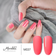 MORDDA Nail Gel Polish UV LED Gel Varnish Soak Off Gel Lacquer For Manicure Hybrid Painting Need Matte Top Coat For Home Use DIY