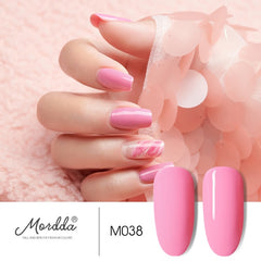 MORDDA Nail Gel Polish UV LED Gel Varnish Soak Off Gel Lacquer For Manicure Hybrid Painting Need Matte Top Coat For Home Use DIY