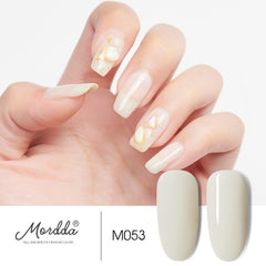MORDDA Nail Gel Polish UV LED Gel Varnish Soak Off Gel Lacquer For Manicure Hybrid Painting Need Matte Top Coat For Home Use DIY