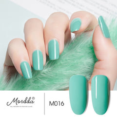MORDDA Nail Gel Polish UV LED Gel Varnish Soak Off Gel Lacquer For Manicure Hybrid Painting Need Matte Top Coat For Home Use DIY