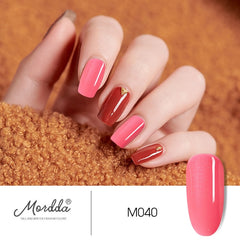 MORDDA Nail Gel Polish UV LED Gel Varnish Soak Off Gel Lacquer For Manicure Hybrid Painting Need Matte Top Coat For Home Use DIY