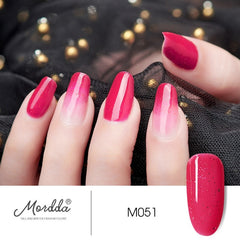 MORDDA Nail Gel Polish UV LED Gel Varnish Soak Off Gel Lacquer For Manicure Hybrid Painting Need Matte Top Coat For Home Use DIY