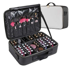 LHLYSGS Brand Cosmetic Case Suitcases Multi-storey Large Professional Makeup Bag Women Beauty Storage Organizer Cosmetic Bag