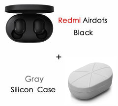 Xiaomi Redmi Airdots TWS Bluetooth Earphone Stereo bass BT 5.0 Eeadphones With Mic Handsfree Earbuds AI Control