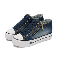 Women Zapatos Mujer 2020 Fashion Women Sneakers Casual Vulcanize Shoes Tenis Feminino Comfy Canvas Shoes Ladies Lace Up Trainers