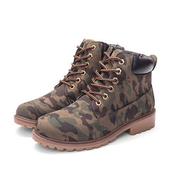 Winter boots women shoes 2020 warm plush square heels women snow boots women lace-up ankle boots winter shoes woman botas mujer